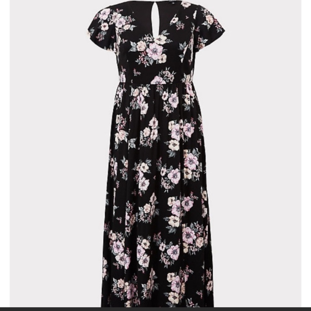 COPY - COPY - Gorgeous Floral Maxi Dress Size 3